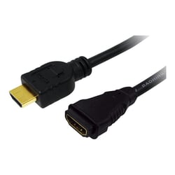 Video kabelis Logilink HDMI - HDMI 1.4, ar Ethernet, 2m, melns