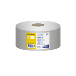 Tualetes papīrs Grite Economy 400T, T1, 1 slānis, 400 m, 6 ruļļi/iep.
