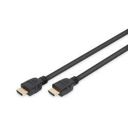 Video kabelis Digitus HDMI - HDMI 2.1 ar Ethernet, 1m, melns