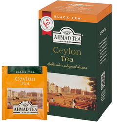 Melnā tēja Ahmad, Ceylon, 20 gab.