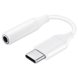 Audio adapteris Samsung USB-C - 3.5mm, 11cm, balts