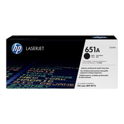 Tonera kasete HP 651A (CE340A), melna