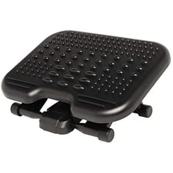 Kāju paliktnis Kensington SoleMassage, regulējams, melns