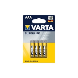 Baterijas Varta Superlife AAA, 4gab./iep.