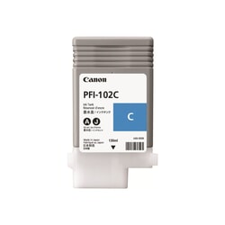Tintes kasete Canon PFI-102, zila