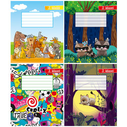 Burtnīca 3. klasei, līniju, 12 lapas