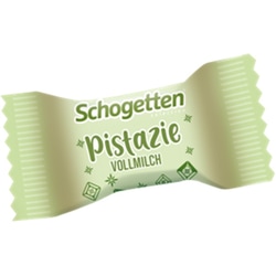 Šokolāde mini Schogetten Blonde Pistazie ar pistāciju krēma pildījumu, 1.8kg