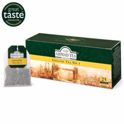 Melnā tēja Ahmad, English Tea No 1, 25 gab.
