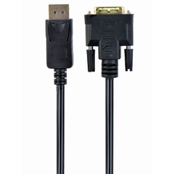 Video kabelis Gembird DisplayPort - DVI-D (24+1), 1m, melns