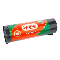 Atkritumu maisi 60 L, 10 gab., melni