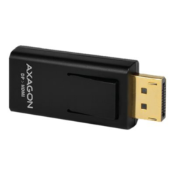 Video adapteris Axagon DisplayPort 1.1 - HDMI 1.3a, melns