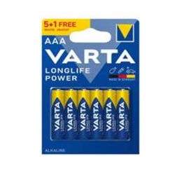 Baterijas Varta Longlife Power Alkaline AA, 6gab./iep.