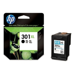 Tintes kasete HP Nr.301XL (CH563EE#UUS), melna