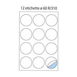 Uzlīmes apaļas MARKIN diametrs 60mm, 100 loksnes