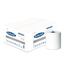 Papīra dvieļi Bulkysoft Autocut H1, 2 slāņi, 150 m, 6 ruļļi/iep.