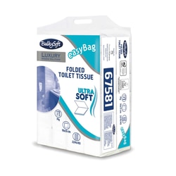 Tualetes papīrs BulkySoft Excellence, T3, 2 slāņi, 224 loksnes, balta, 40 pac./iepak.