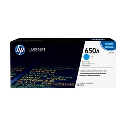 Tonera kasete HP 650A (LJ CE271A), zila