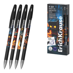 Pildspalva gēla, zila, 0.5 mm, dzēšama, Erich Krause R-301 Magic Gel Mine Block