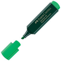 Marķieris teksta, 1.2-5 mm, zaļš, slīps, Faber Castell