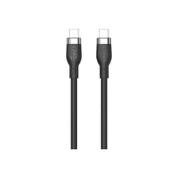 USB kabelis Hyper USB-C - USB-C, 2.0, PD 240W, 1m, melns