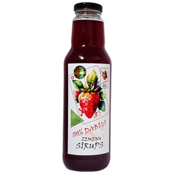 Sīrups, zemeņu, 750ml