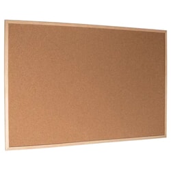 Tāfele korķa, 60 x 100 cm, koka rāmis, Esselte