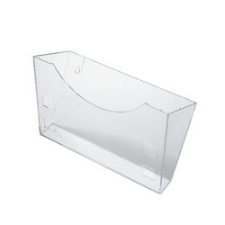 Sienas montāžas elements, bukletu turētājs A5