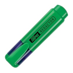 Marķieris teksta, 1-5 mm, zaļš, slīps, Forpus Redactor