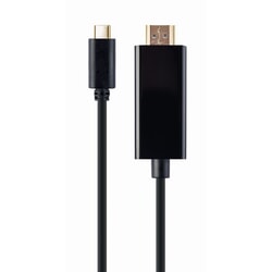 Video kabelis Gembird USB-C - HDMI, 2m, melns