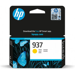 Tintes kasete HP 4S6W4NE (937), dzeltena