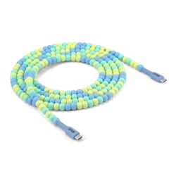 USB kabelis Club3D USB-C - USB-C, 2.0, PD 60W, 2m, zils