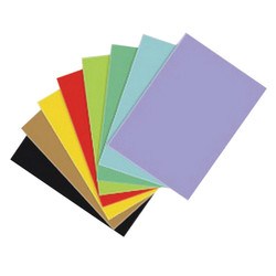 Papīrs tonēts 64x90, sarkans, 225 g/m²