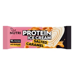 Saldējums Nutri Protein, ar sāļās karameles pildījumu, uz kociņa, 73g