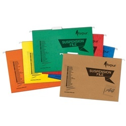 Mape iekarināmais fails A4, sarkana, Forpus