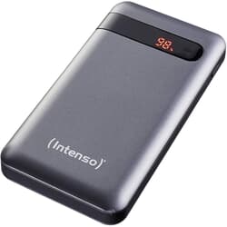 Ārējās uzlādes akumulators Intenso PD Power Bank, 10000mAh, 10 W, antracīta