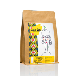 Kafijas pupiņas Ethiopia Yirgacheffe Kurume, Auron Coffee Roastery, 1kg