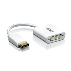 Video adapteris Aten DisplayPort 1.2 - DVI-I (24+5), balts