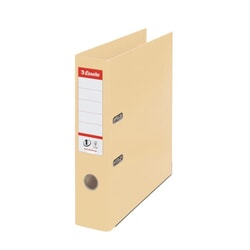 Mape reģistrs 75 mm, bēša, Esselte No1 Power