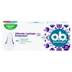 Tamponi O.B. ExtraProtect Super+ Comfort, 16gab.
