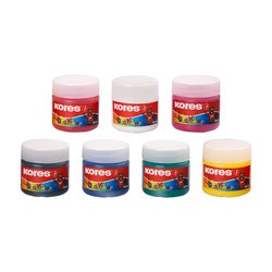 Pirkstiņkrāsa, 7 krāsas, Kores Dedi Kolor