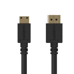 Video kabelis Gembird HDMI - Mini HDMI 2.0, ar Ethernet, 3m, melns