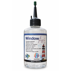 Vitrāžas krāsa 80ml, caurspīdīga, Window Art