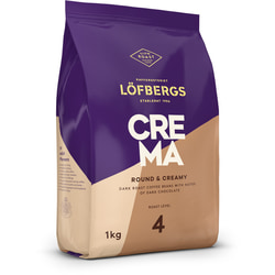 Kafija, pupiņu, Lofbergs Crema, 1kg