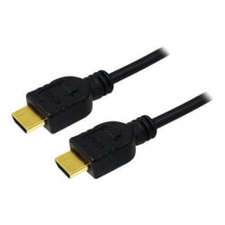 Video kabelis Logilink HDMI - HDMI 1.4, ar Ethernet, 3m, melns
