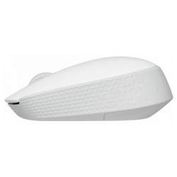 Datorpele Logitech M171, bezvadu, balta