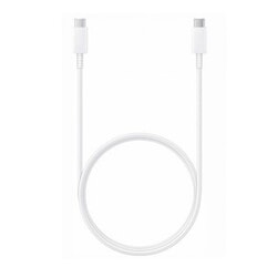 USB kabelis Samsung USB-C - USB-C, 100W, 1m, balts