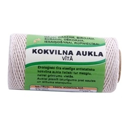 Kokvilna vītā aukla TANGENTE, Ø 2.5 mm, 100 m