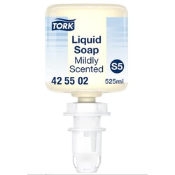 Šķidrās ziepes turētājiem Tork S5 Mini Mildly, 525ml