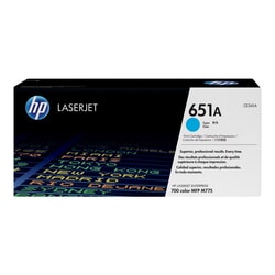 Tonera kasete HP 651A (CE341A), zila