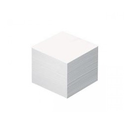 Piezīmju papīrs 9x9cm, 500 loksnes, balts